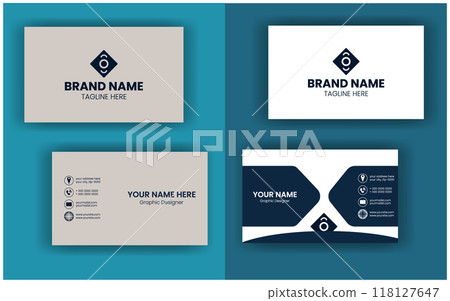 Minimalist Smart Luxury Business Card Template Minimalist Smart Luxury Business Card Template 118127647