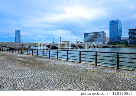 Bandai Bridge, Niigata Nippo Newspaper Company, Media Ship, Toki Messe, and Befco Baka-Uke Observatory 118129835