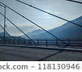 A bridge between the mountains: Scenery from my hometown 118130946