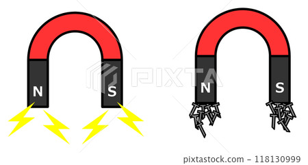 Powerful magnets used in electric motors 118130999