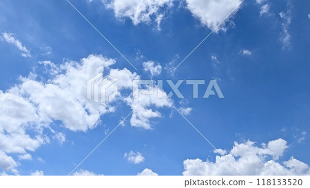 Summer sky of fine weather Summer sky of fine weather 118133520