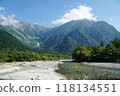 上高地的壯麗山川 118134551