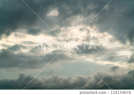 Cloudy sky Cloudy sky 118134678