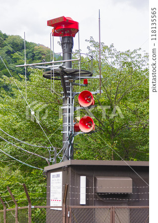 大壩洩洪預警裝置 118135565