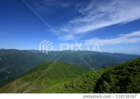 Climbing Mount Hirashira and Mount Sennokura, Gunma Prefecture 118136167