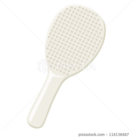 Rice scoop vector illustration 118136887