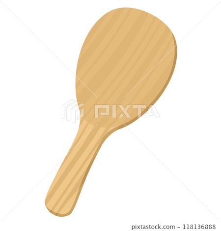 木飯匙的向量圖 木飯匙的向量圖 118136888