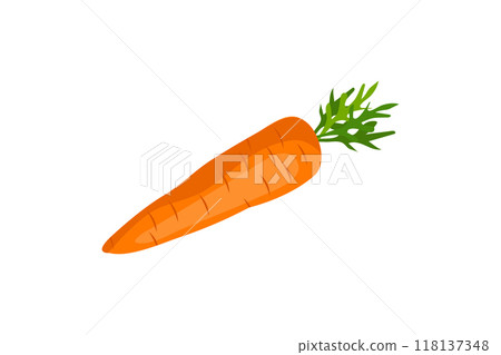Fresh cartoon vegetable isolated on white background. Fresh cartoon vegetable isolated on white background. 118137348