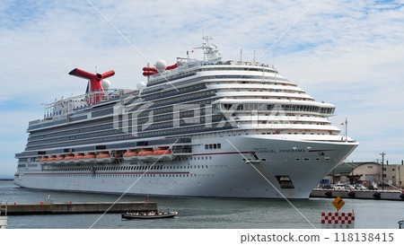 嘉年華全景遊輪首次停靠日本港口 118138415