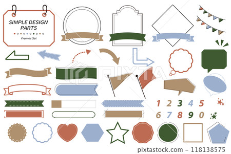 Easy-to-use, simple and stylish frame set Easy-to-use, simple and stylish frame set 118138575