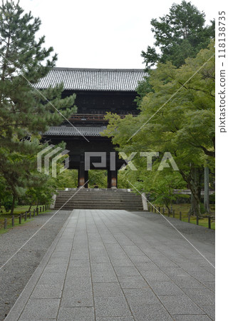 Nanzenji Temple Sanmon Gate (Important Cultural Property) Summer 118138735