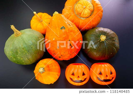 Halloween Halloween Halloween Pumpkin Jack-o-Lantern Halloween Halloween Halloween Pumpkin Jack-o-Lantern 118140485