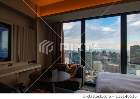 大阪站飯店的漂亮房間，位於大阪JP塔（KITTE大阪），與大阪站西口直接相連。 118140536