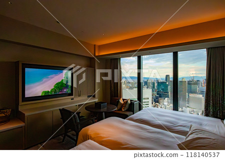 大阪站飯店的漂亮房間，位於大阪JP塔（KITTE大阪），與大阪站西口直接相連。 118140537