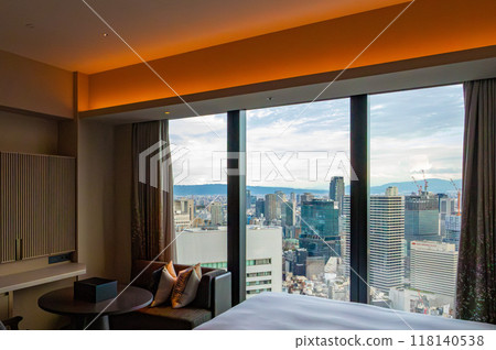 大阪站飯店的漂亮房間，位於大阪JP塔（KITTE大阪），與大阪站西口直接相連。 118140538