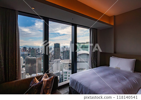 大阪站飯店的漂亮房間，位於大阪JP塔（KITTE大阪），與大阪站西口直接相連。 118140541