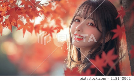 秋天的落葉和美麗 7 秋天的落葉和美麗 7 118140961