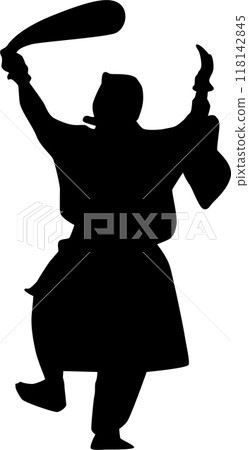 福島縣南津島的插秧舞剪影 福島縣南津島的插秧舞剪影 118142845