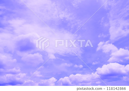 Blue sky and white clouds (background material) Blue sky and white clouds (background material) 118142866
