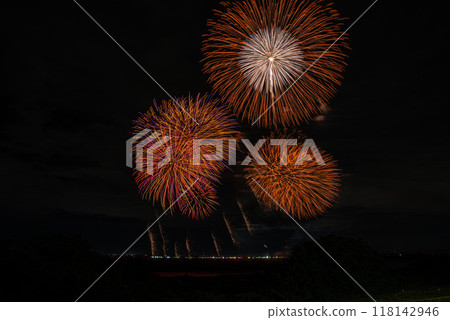 Three-city Collaboration Tone River Fireworks Festival Three-city Collaboration Tone River Fireworks Festival 118142946