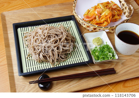 蝦天婦羅與札魯蕎麥麵 118143706