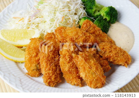 fried oysters  118143913