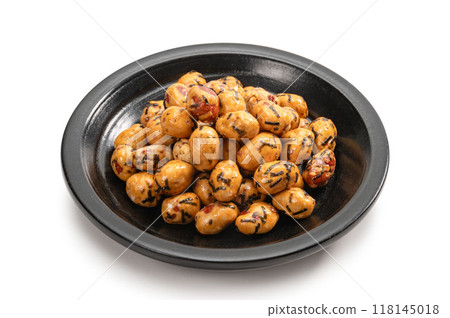 Japanese snack bean confectionery 118145018