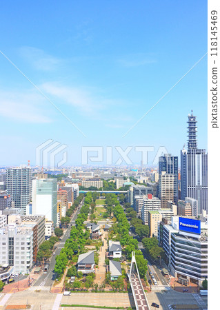 Scenery of the nature-rich Hisaya Odori Park in Nagoya, Aichi Prefecture 118145469