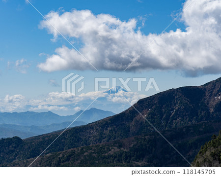 來自Yatsugatake的富士山 來自Yatsugatake的富士山 118145705