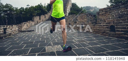woman fitness jogging workout wellness concept. 118145948