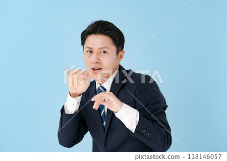 商人在戰鬥姿勢 118146057
