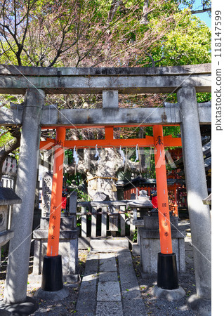 滿意稻荷神社神樹麻糬樹和岩上先生(京都市左京區) 滿意稻荷神社神樹麻糬樹和岩上先生(京都市左京區) 118147599