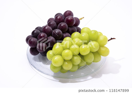 巨峰和Shine Muscat 巨峰和Shine Muscat 118147899