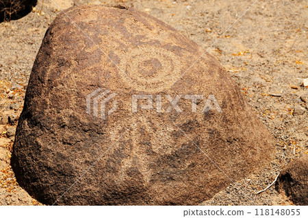 Petroglyphs Native American Rock Art 118148055