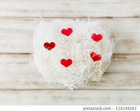 5張心形紙_白色紙包裝 5張心形紙_白色紙包裝 118148261