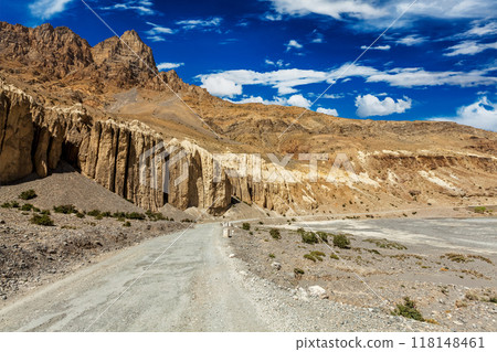 Road in Himalayas Road in Himalayas 118148461