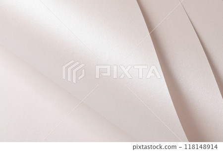 Beige and white paper texture with glossy, curved structure Wavy fabric and modern layout with rich Beige and white paper texture with glossy, curved structure Wavy fabric and modern layout with rich 118148914