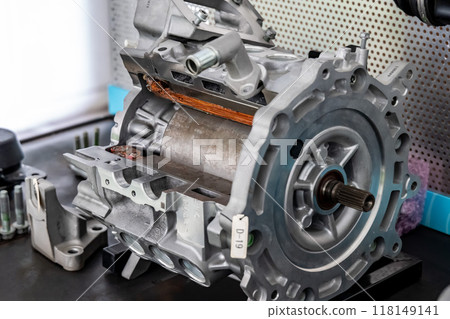 電動汽車馬達單元剖切模型 電動汽車馬達單元剖切模型 118149141