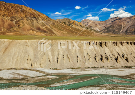 Himalayas landscape in Himalayas, Himachal Pradesh, India 118149467