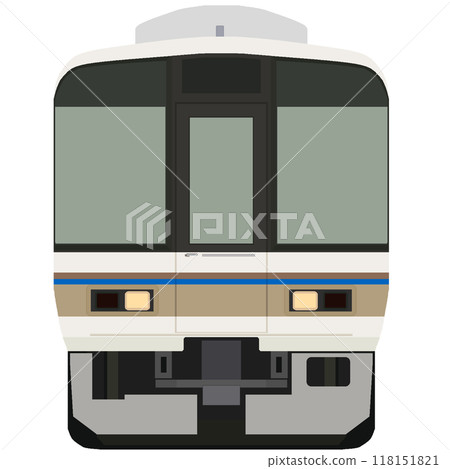 Pixel art style Tokaido Line/Kosei Line 221 series (original large skirt) 118151821