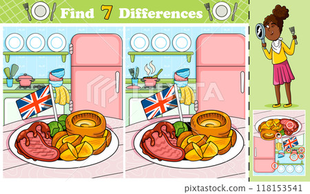 Spot the 5 Differences A Little Chef's Sunday Roast Challenge 118153541