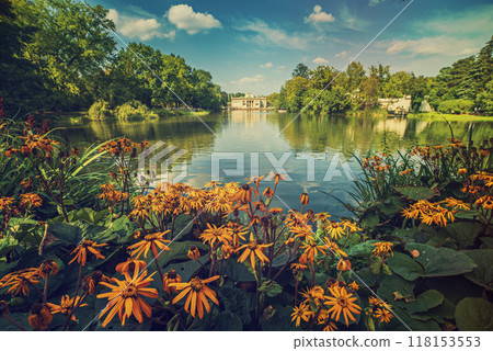 Lazienki Park in Warsaw Lazienki Park in Warsaw 118153553