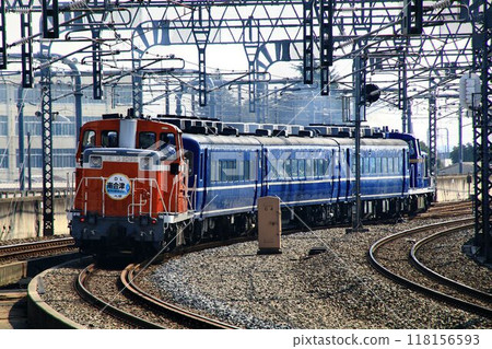 初秋時節，推拉列車開往南會津...DL Taiki ``南會津'' 118156593