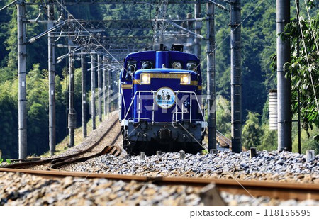 初秋時節，推拉列車開往南會津...DL Taiki ``南會津'' 118156595