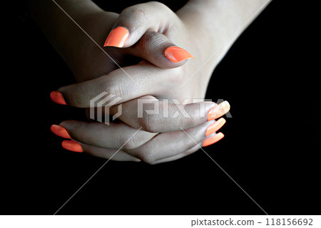 nail, woman, hand 118156692