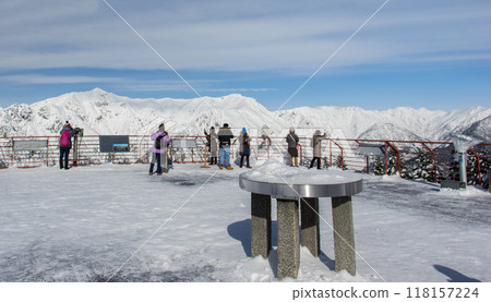 Enjoy a magnificent winter panorama from the Shinhotaka Ropeway Observatory Enjoy a magnificent winter panorama from the Shinhotaka Ropeway Observatory 118157224