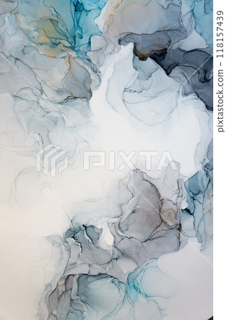 Ink, paint, abstract. Closeup of the painting. Colorful abstract painting background. Highly-textured oil paint. High quality details. Ink, paint, abstract. Closeup of the painting. Colorful abstract painting background. Highly-textured oil paint. High quality details. 118157439