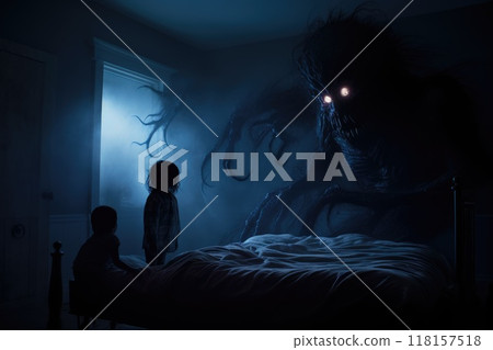 Haunting phantoms: childhood nightmare, exploring the fears and anxieties that shape young minds, with insights into managing and understanding bad dreams 118157518