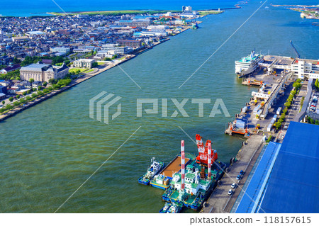 土岐展覽館 - 從 Befco Bakauke 觀景台眺望新潟市歷史博物館 118157615