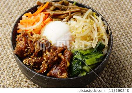 Bibimbap Korean food Bibimbap Korean food 118160248